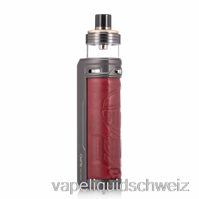 Voopoo Drag X PNP-X 80W Pod System Knight Red Vape Liquid E-Liquid Schweiz
